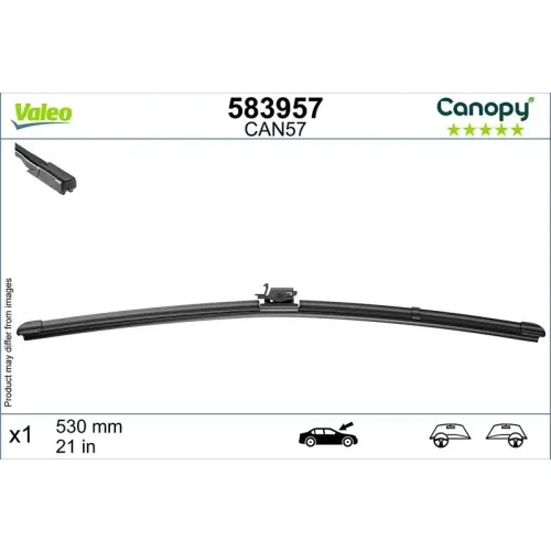 Törlőlapát - VALEO (VAL583957)