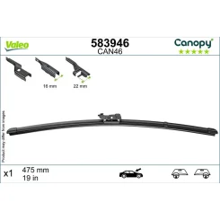 Törlőlapát - VALEO (VAL583946)