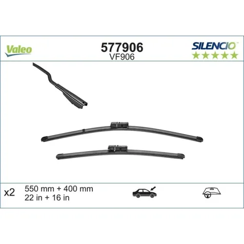 Törlőlapát - VALEO (VAL577906)