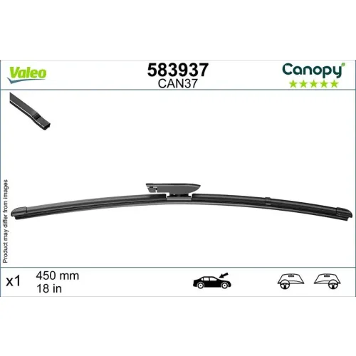 Törlőlapát - VALEO (VAL583937)