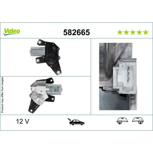 Törlőmotor - VALEO (VAL582665)