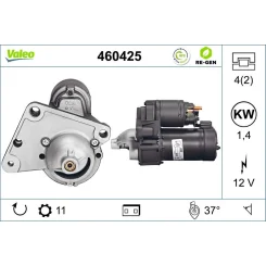 Önindító - VALEO (VAL460425)