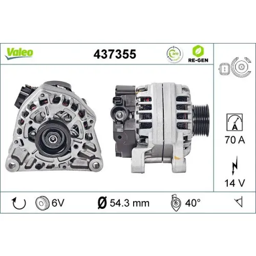 Generátor - VALEO (VAL437355)