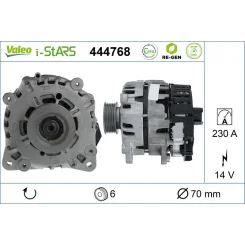 Rozrusznikoalternator Audi: A4 Allroad B9 (8Wh, 8Wj) 40 Tdi Mild Hybrid Quattro, A4 B9 (8W2 - VALEO (VAL444768)