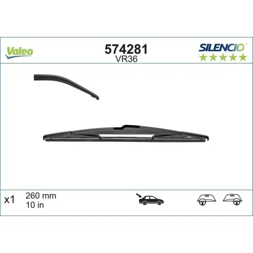 Törlőlapát - VALEO (VAL574281)