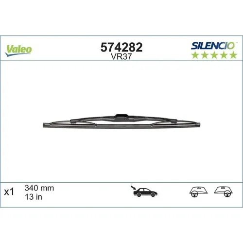 Törlőlapát - VALEO (VAL574282)
