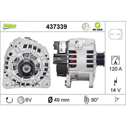 Generátor - VALEO (VAL437339)