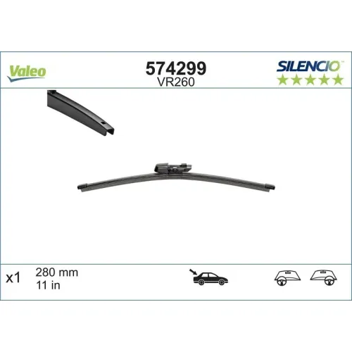 Törlőlapát - VALEO (VAL574299)
