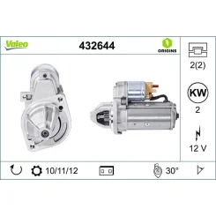 Önindító - VALEO (VAL432644)