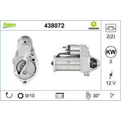 Önindító - VALEO (VAL438072)