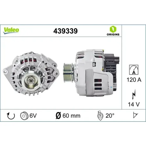 Generátor - VALEO (VAL439339)