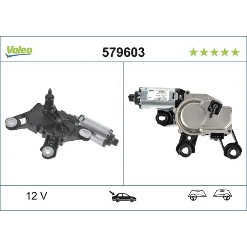 Törlőmotor - VALEO (VAL579603)