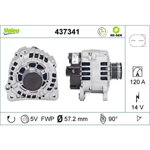 Generátor - VALEO (VAL437341)