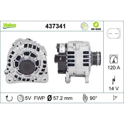 Generátor - VALEO (VAL437341)