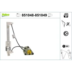 Ablakemelő - VALEO (VAL851049)