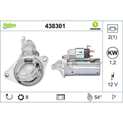 Önindító - VALEO (VAL438301)
