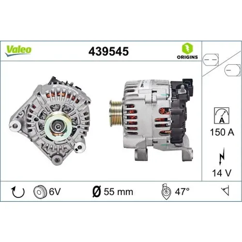 Generátor - VALEO (VAL439545)