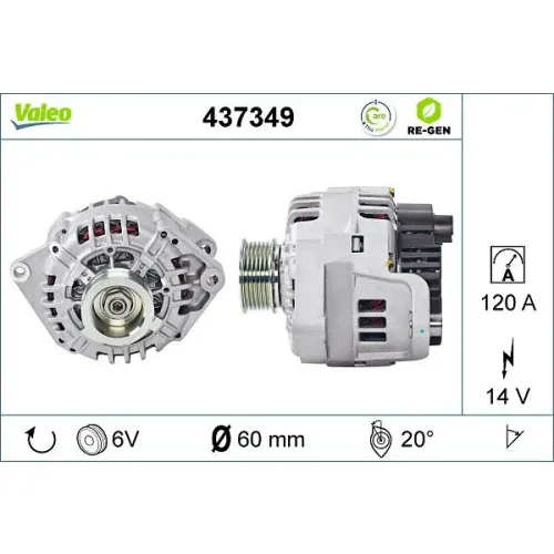 Generátor - VALEO (VAL437349)