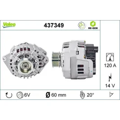 Generátor - VALEO (VAL437349)