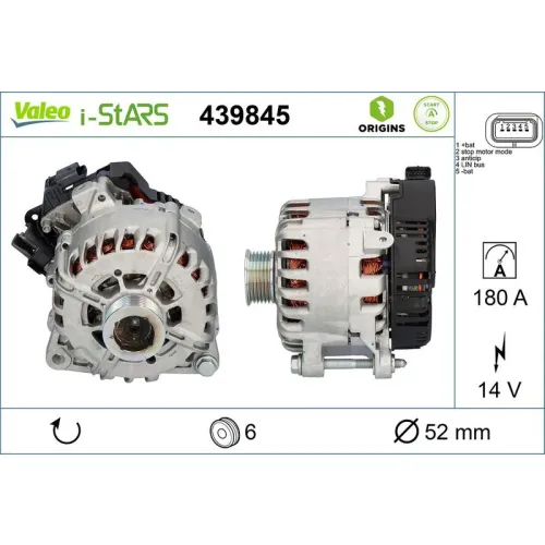 Generátor - VALEO (VAL439845)