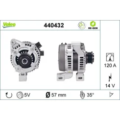 Generátor - VALEO (VAL440432)