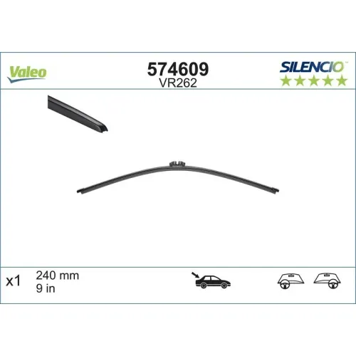 Törlőlapát - VALEO (VAL574609)