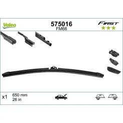 Törlőlapát First Multiconnection 650Mm Audi, Bmw, Lexus, Db, Subaru Toyota - VALEO (VAL575016)
