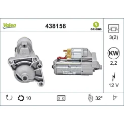 Önindító - VALEO (VAL438158)