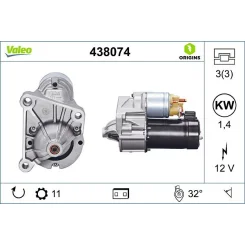 Önindító - VALEO (VAL438074)