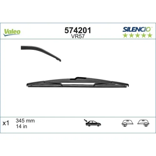 Törlőlapát - VALEO (VAL574201)