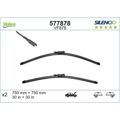 Törlőlapát - VALEO (VAL577878)