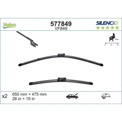 Törlőlapát - VALEO (VAL577849)