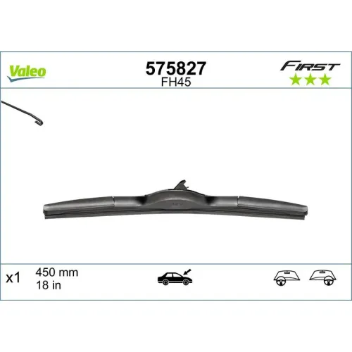 Törlőlapát - VALEO (VAL575827)