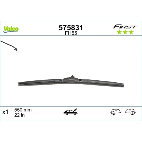 Törlőlapát - VALEO (VAL575831)