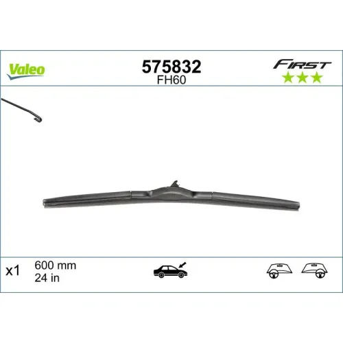 Törlőlapát - VALEO (VAL575832)