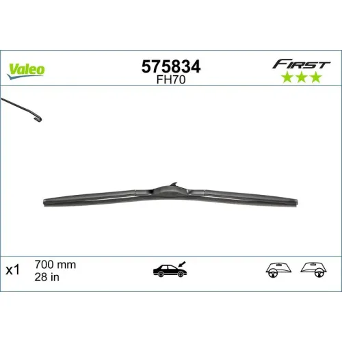 Törlőlapát - VALEO (VAL575834)
