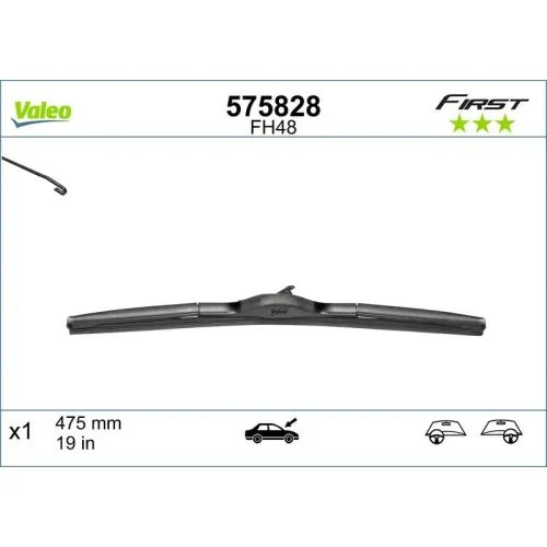 Törlőlapát - VALEO (VAL575828)