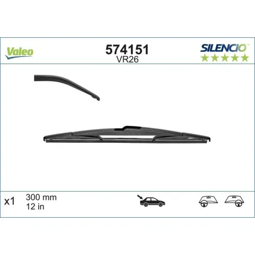 Törlőlapát - VALEO (VAL574151)
