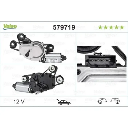 Törlőmotor - VALEO (VAL579719)