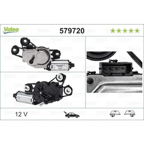 Törlőmotor - VALEO (VAL579720)