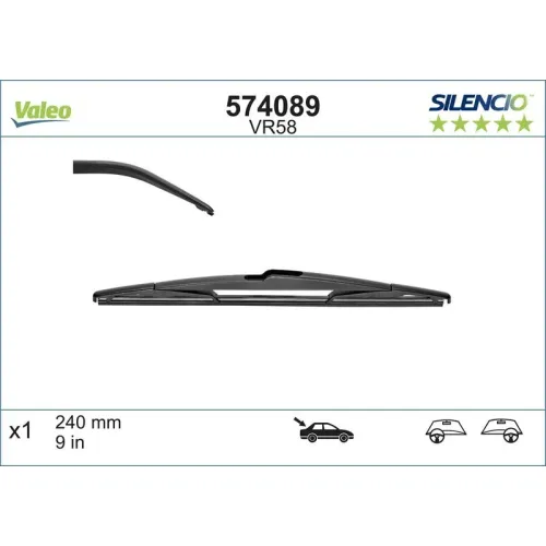 Törlőlapát - VALEO (VAL574089)