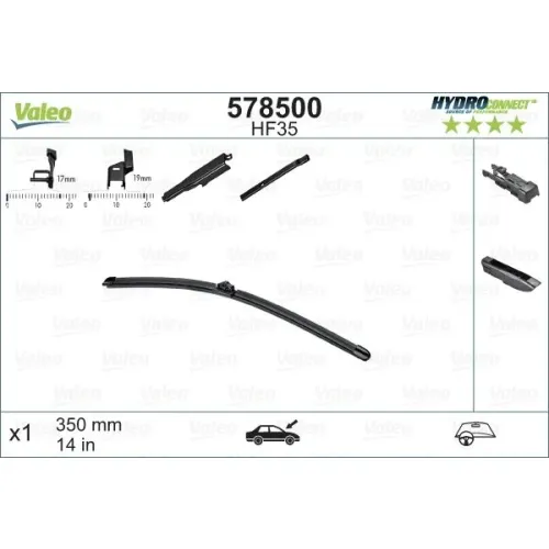 Törlőlapát - VALEO (VAL578500)