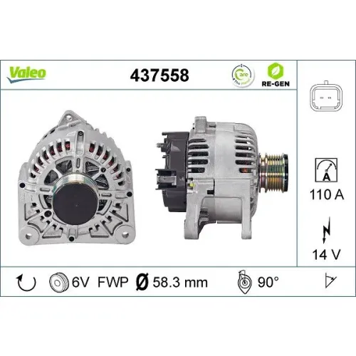 Generátor - VALEO (VAL437558)