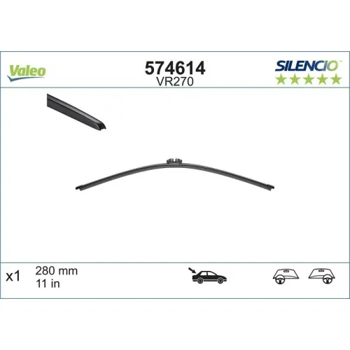 Törlőlapát - VALEO (VAL574614)