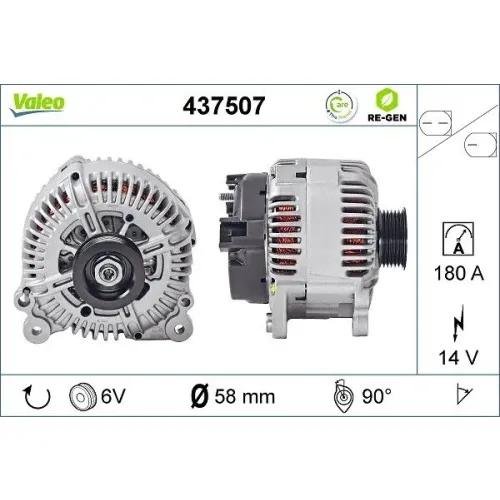 Generátor - VALEO (VAL437507)