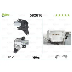 Törlőmotor - VALEO (VAL582616)