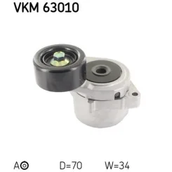 Feszítőgörgő, Hosszbordás Szíj - SKF (VKM63010)