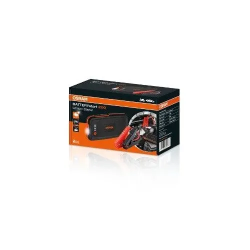 Kompakt 12 V-Os Lithium-Akkumulátor 6000 Mah, Indítóáram: 500 A - ams-OSRAM (OSROBSL200)
