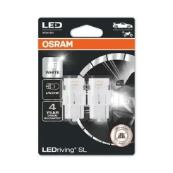 Izzó, Távfényszóró Sl W21W Fehér Led (Brak Ece) 2Szt. Blister (Eko) - ams-OSRAM (OSR7505DWP-2BL)