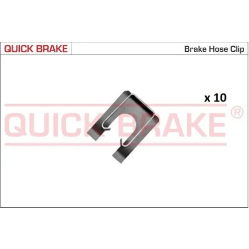 Készlet=10Szt!!!! Tartó Cső Fék Univerzális - QUICK BRAKE (QB3220-10K)